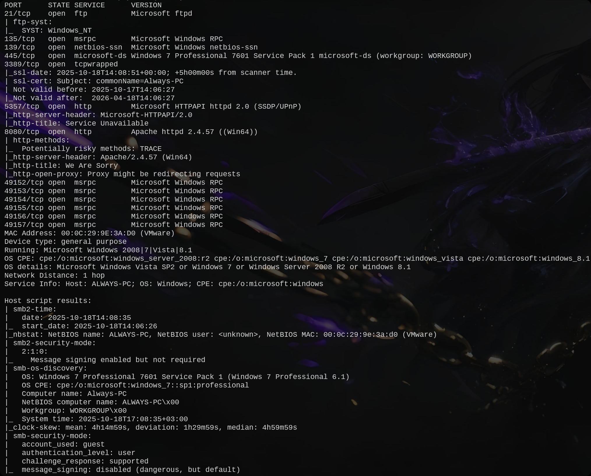 HackMyVm-Always ：简单-泷羽Sec